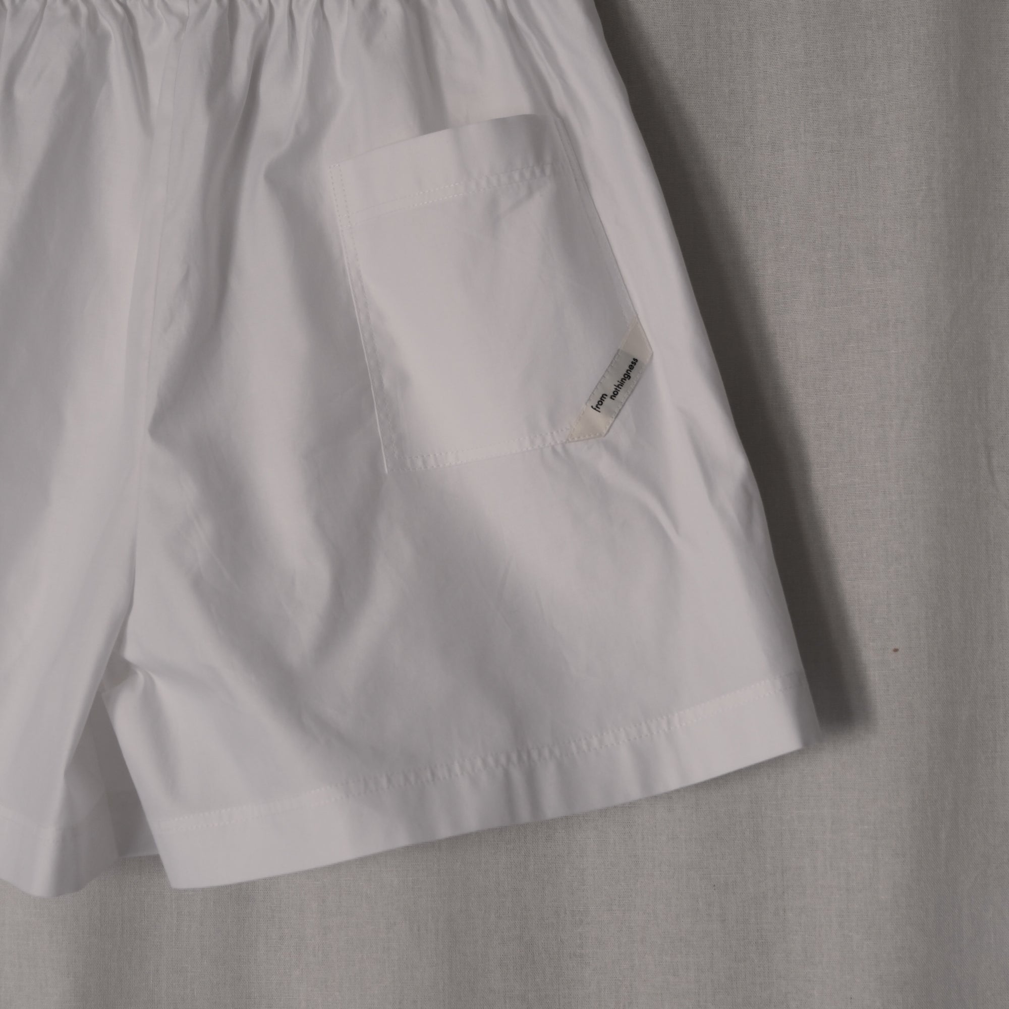 relax wear: short - white