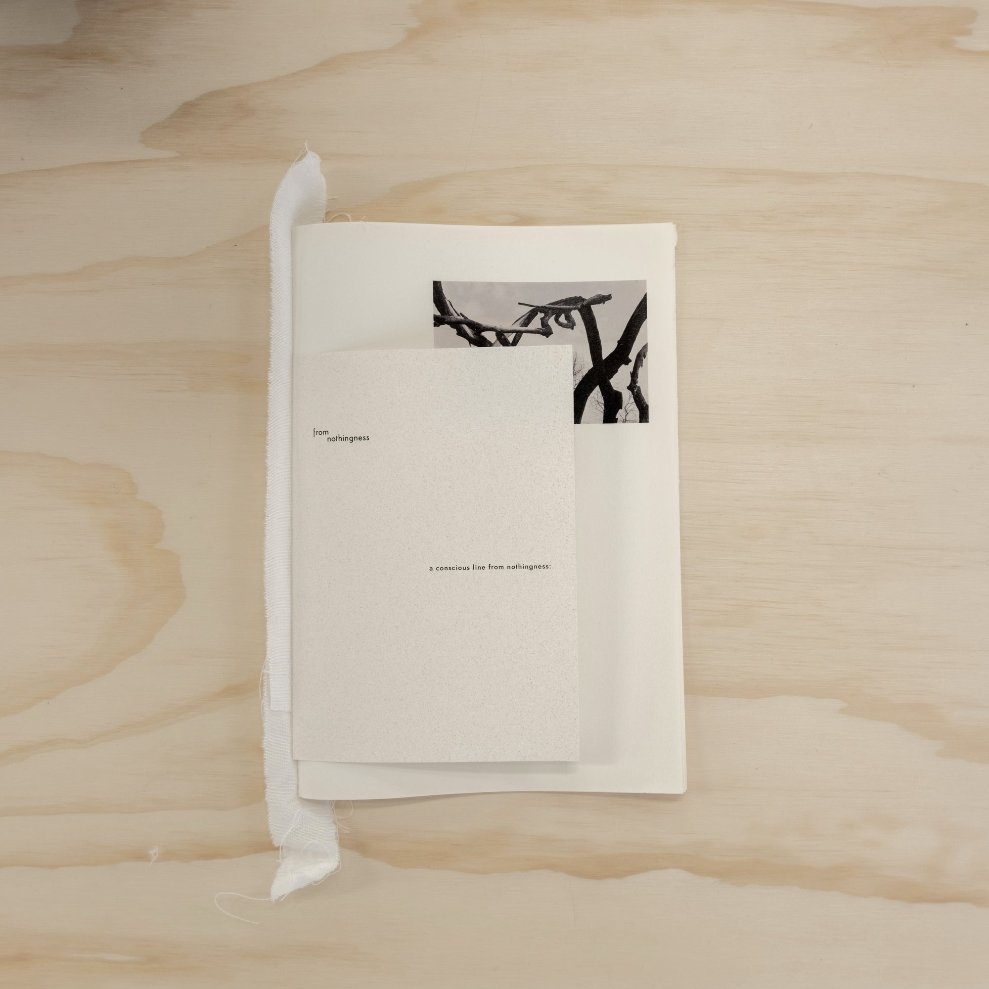 zine: a conscious line from nothingness